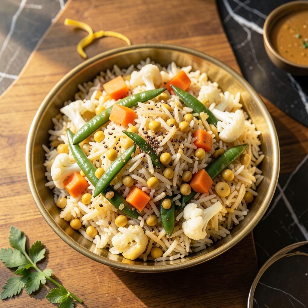 Kadambam Rice Recipe: South Indian Mixed Rice with Aromatic Spices Kadambam Rice Recipe: South Indian Mixed Rice with Aromatic Spices