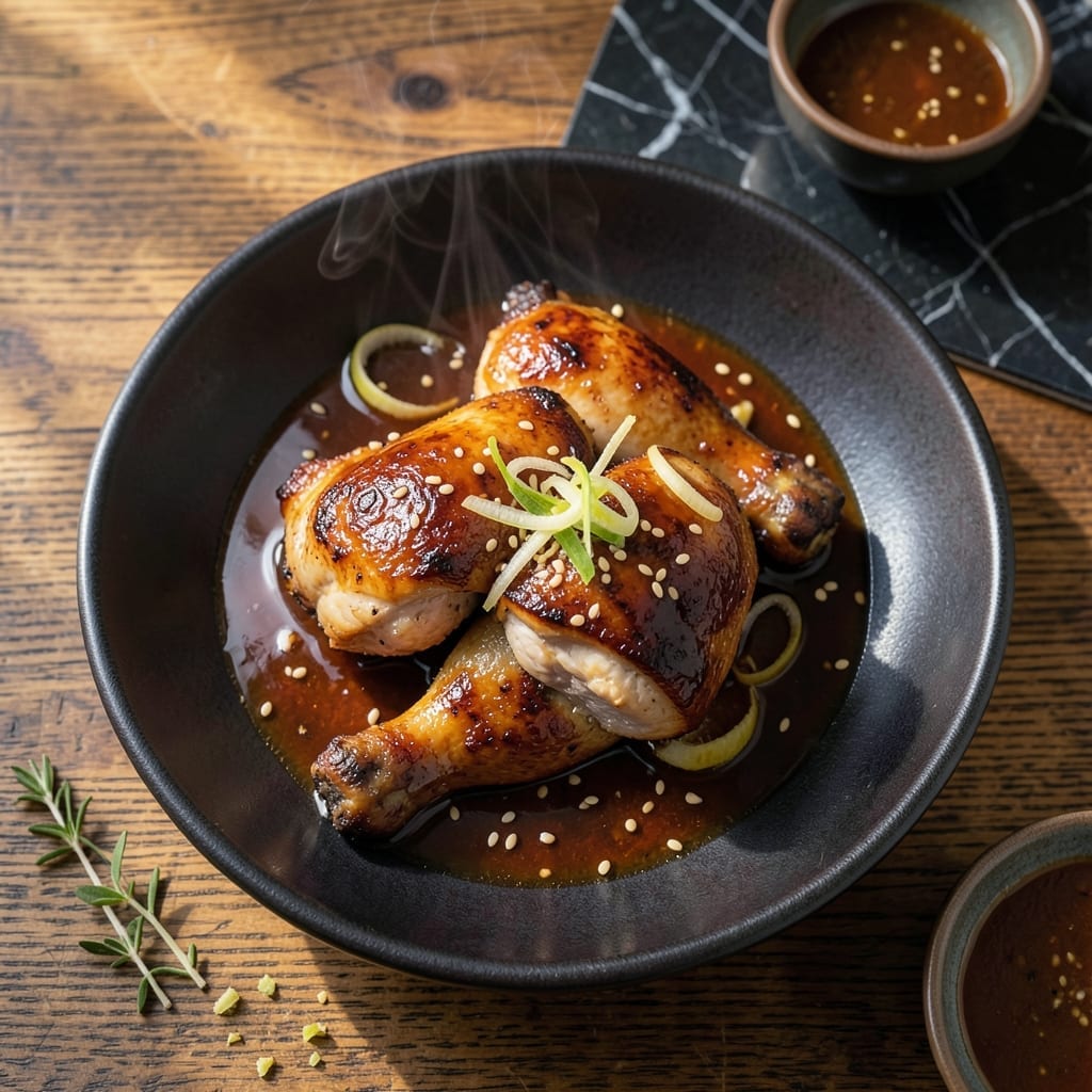 Chicken Thigh Japanese Recipe: Miso-Glazed and Umami-Rich