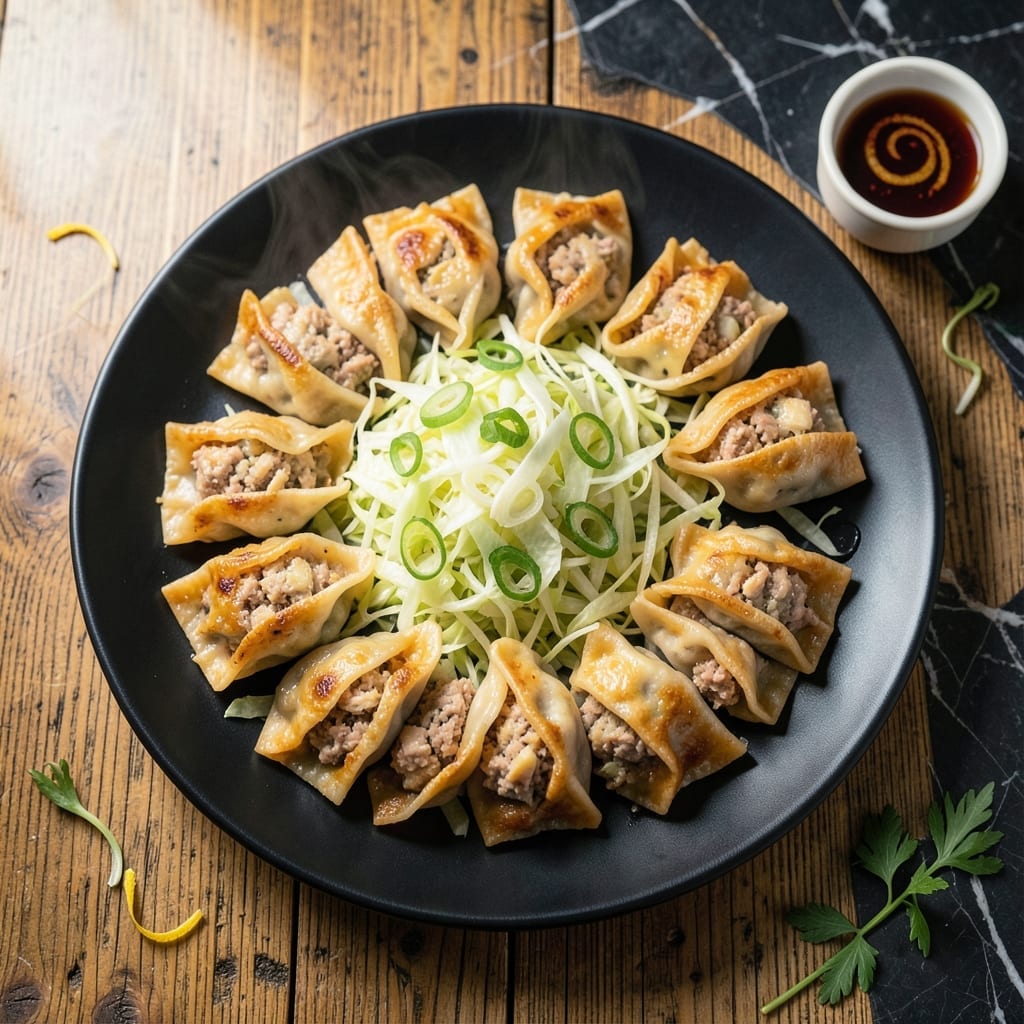 Chicken Potsticker Recipe: Pan-Fried Crispness With Juicy Pork Filling Chicken Potsticker Recipe: Pan-Fried Crispness With Juicy Pork Filling