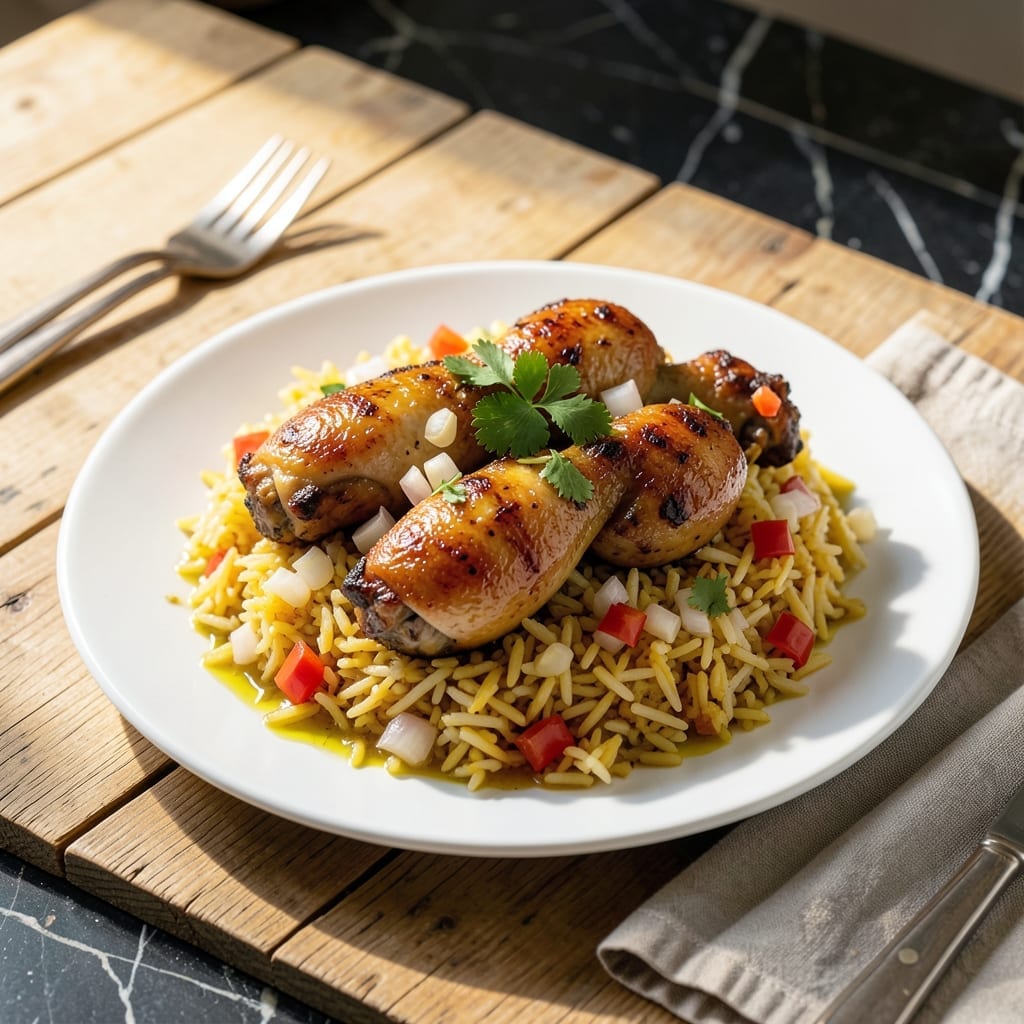 Panamanian Chicken and Rice Recipe: Saffron-Infused One-Pot Tradition