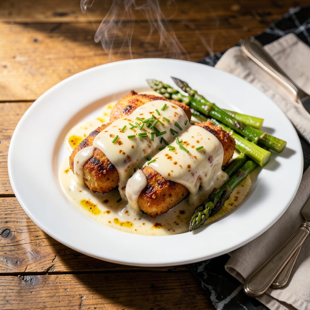 Cheese Sauce Recipe For Chicken Cordon Bleu: Velvety Mornay With Gruyère Depth