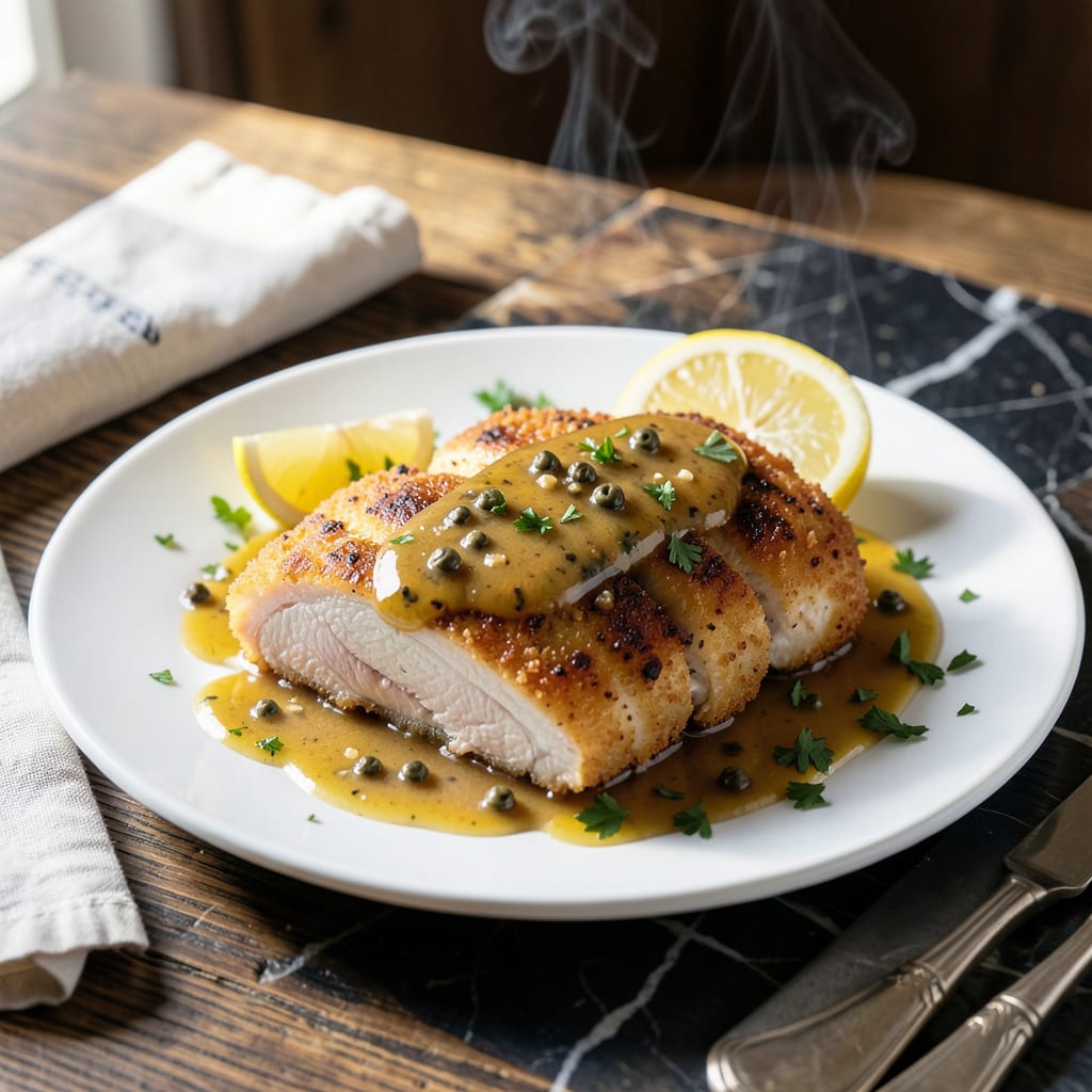 Cheesecake Factory Chicken Piccata Sauce Recipe: Lemon-Caper Emulsion for Restaurant-Style Dishes