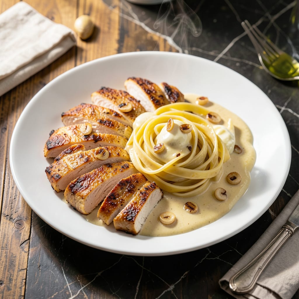 Comprehensive chicken alfredo recipe with prego alfredo sauce visual reference