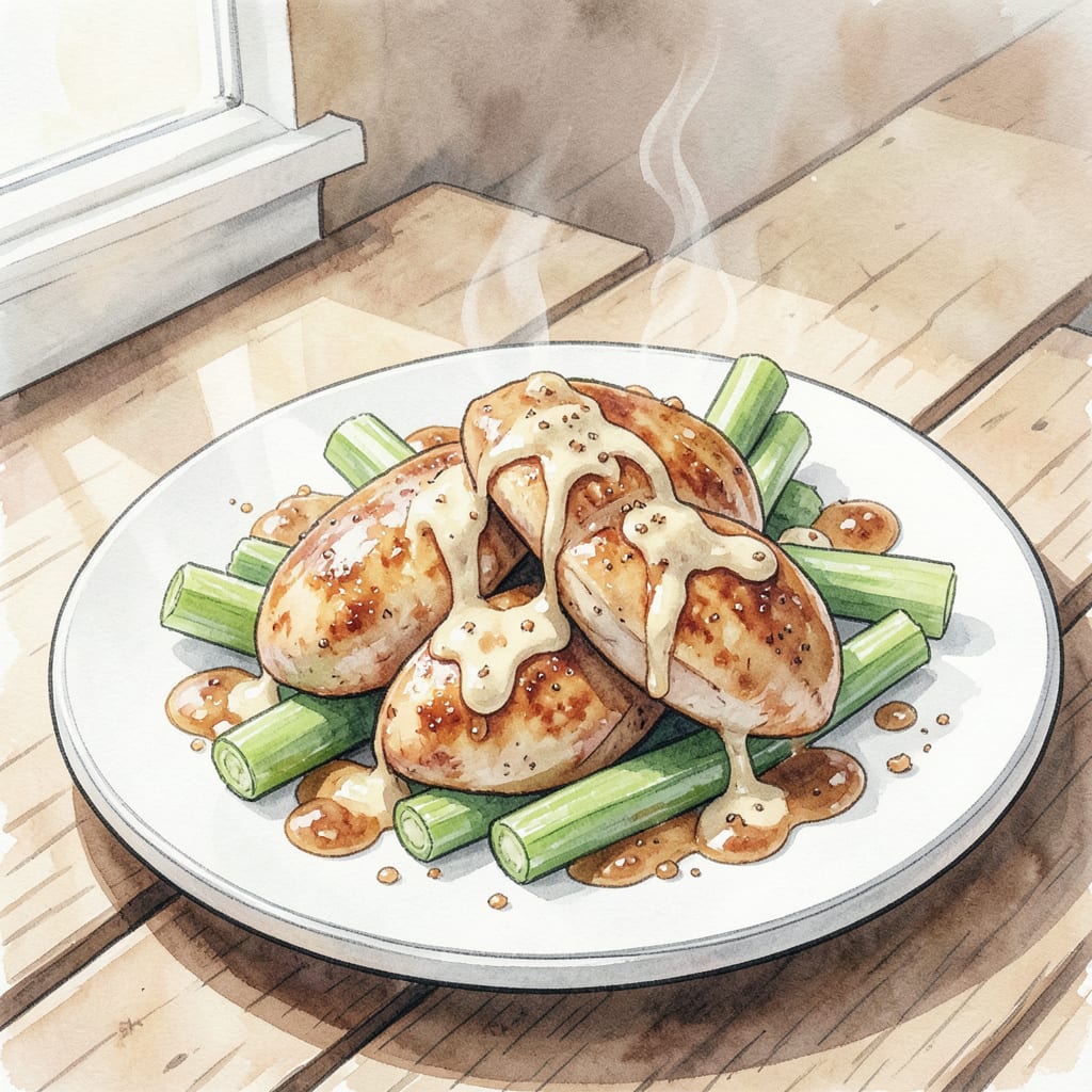 Visual representation of Chicken and Celery Recipe: Hearty Comfort Food in 30 Minutes