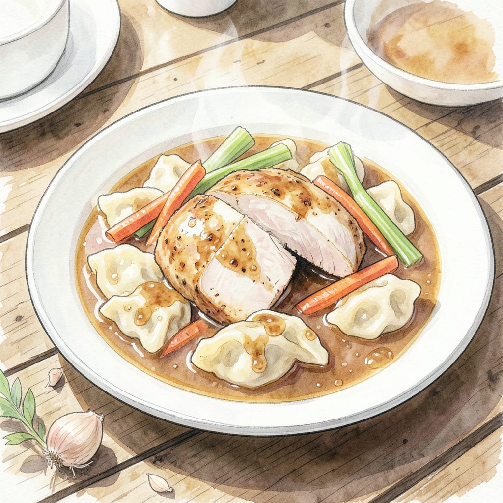 Comprehensive Chicken and Dumplings Recipe with Bisquick: Comforting Bowl of Tender Goodness visual reference