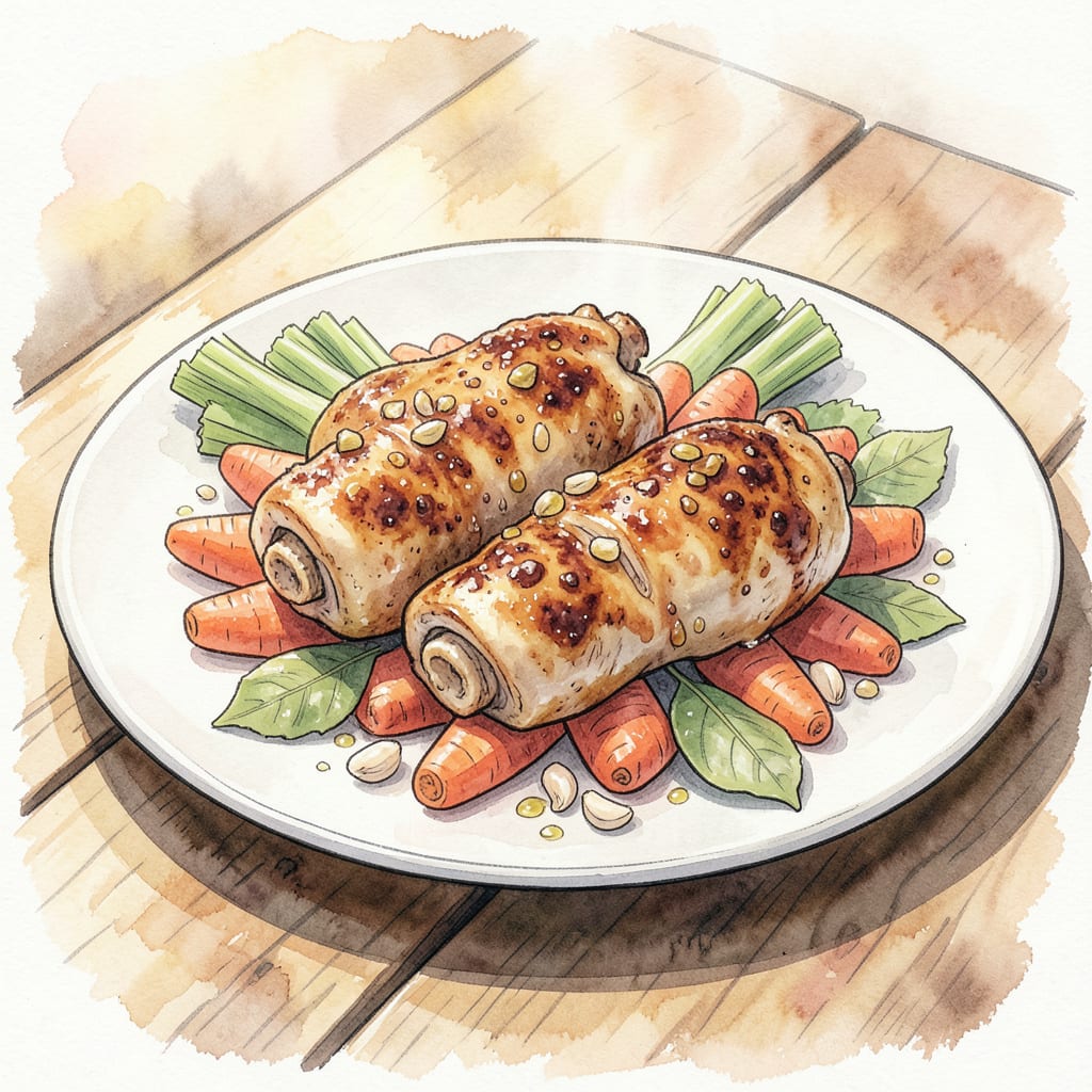 Chicken Backs Recipe: Rich Stock Foundation in Minutes example with annotations