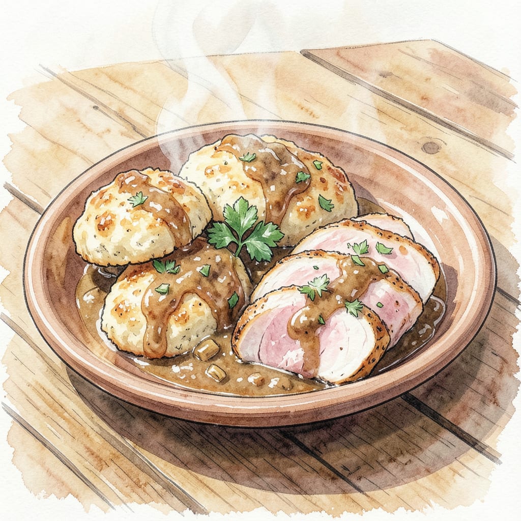 Comprehensive Chicken Biscuits and Gravy Recipe: Southern Comfort in a Bowl visual reference