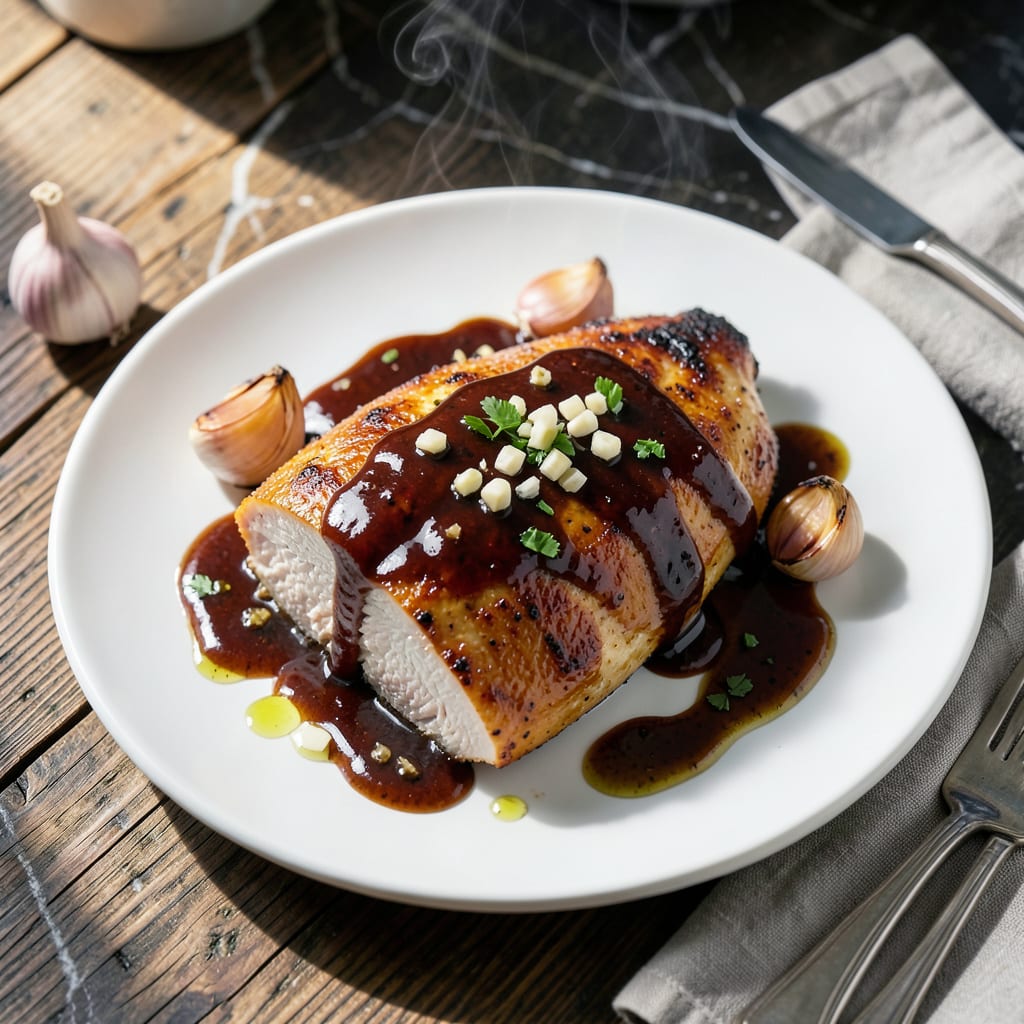 Complete chicken breast worcestershire sauce recipe overview image