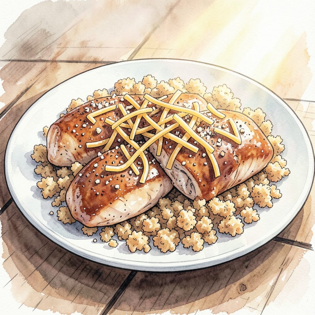 Visual representation of Chicken Crumble Recipe: Crispy Topping and Tender Chicken