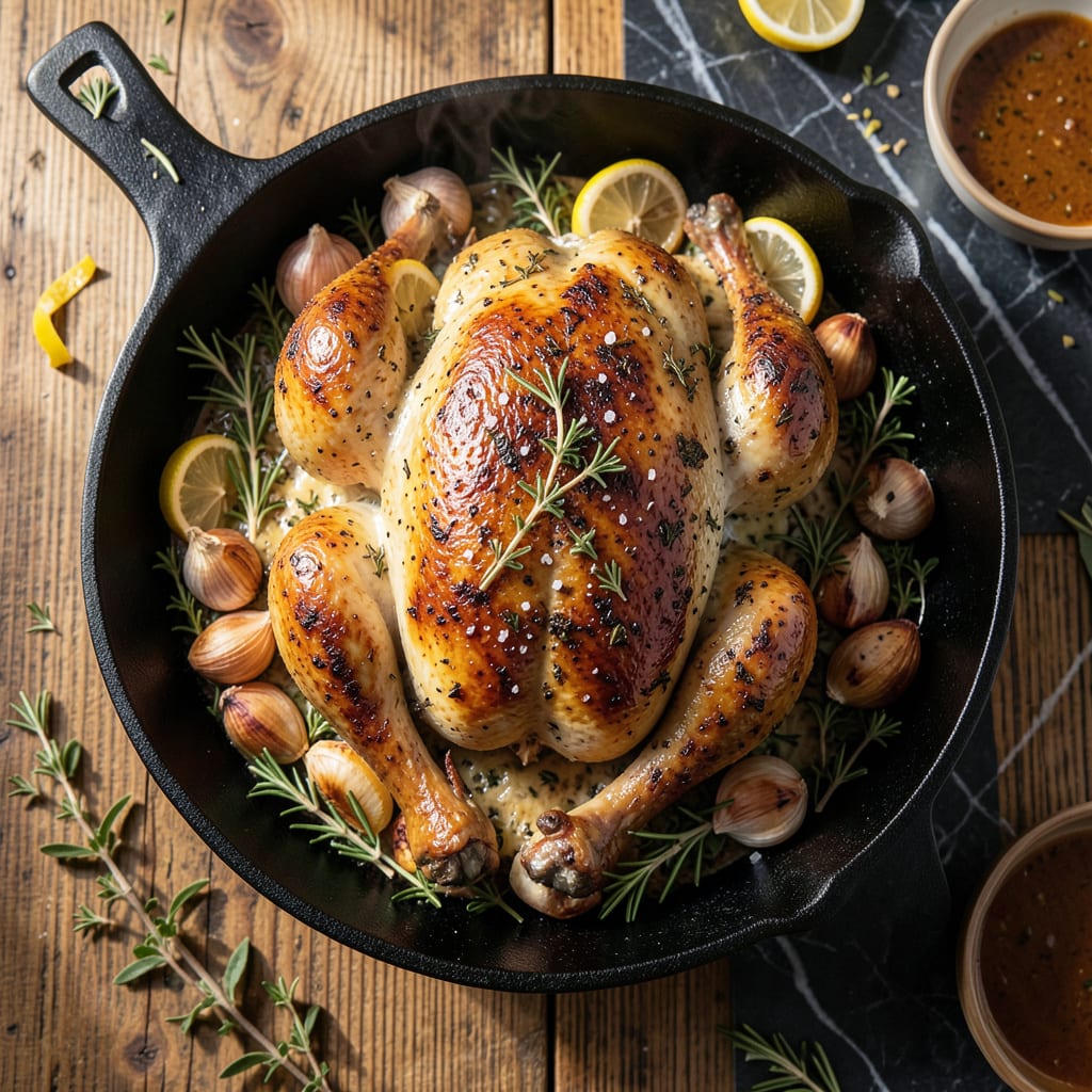 chicken dry roast recipe detailed visual guide