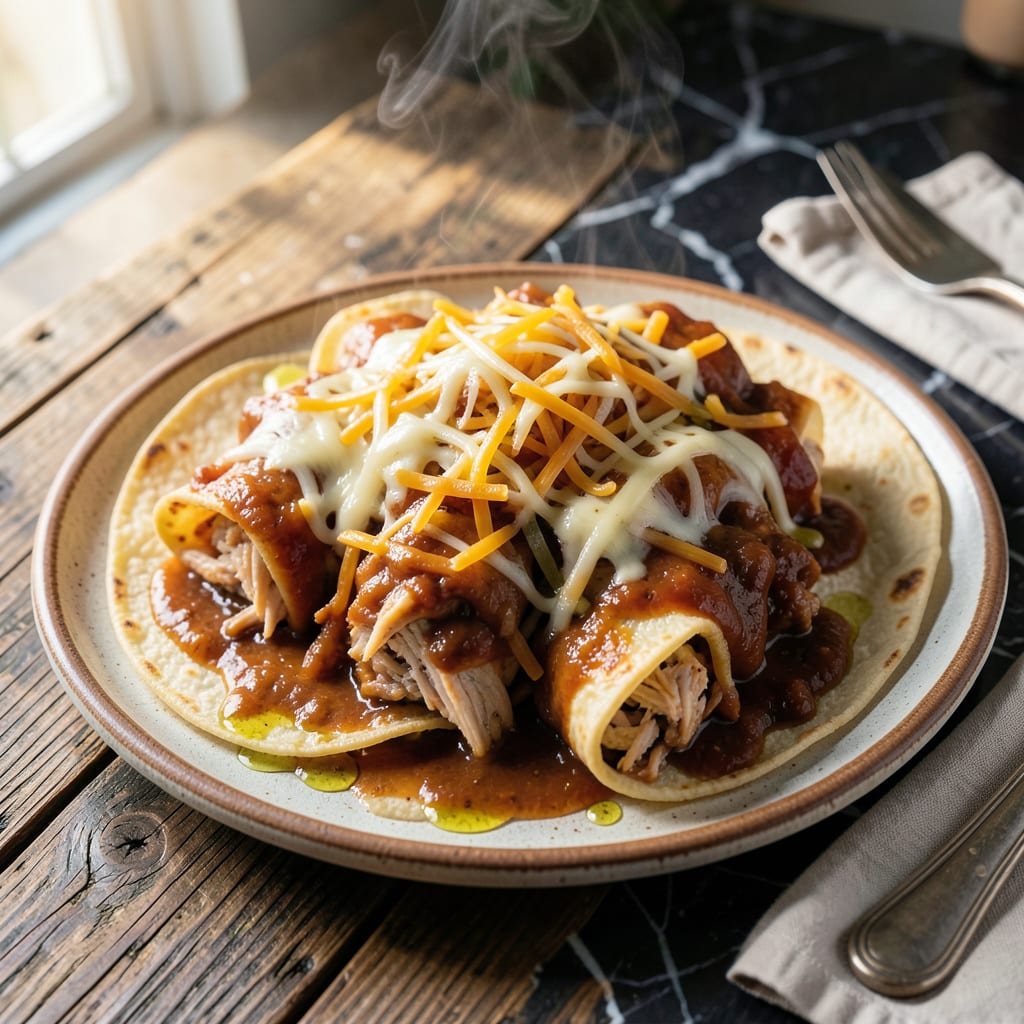 Complete chicken enchilada recipe old el paso sauce overview image