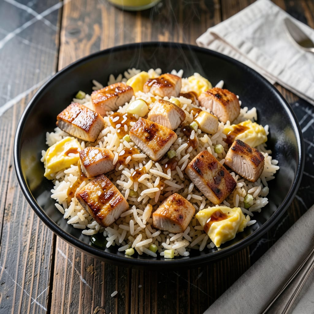 chicken fried rice recipe fish sauce example with annotations