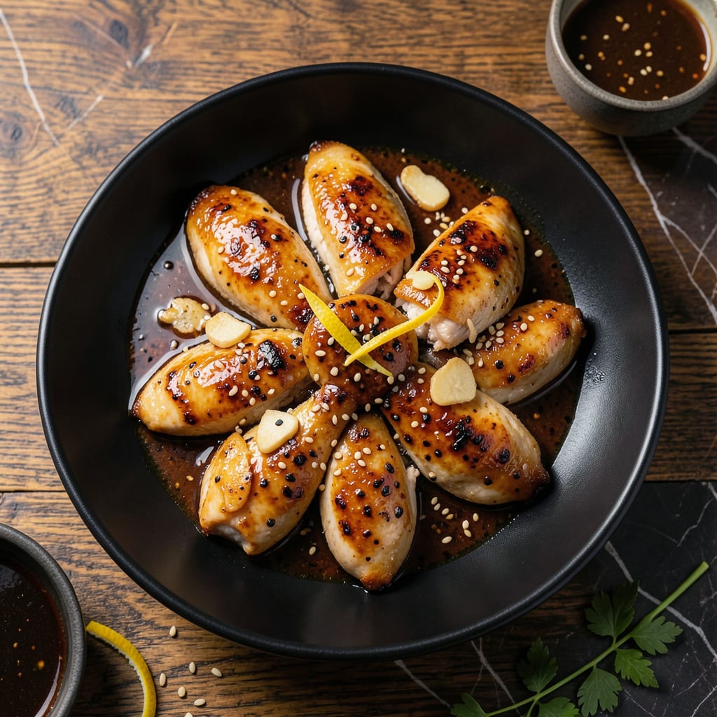 chicken ginger soy sauce recipe detailed visual guide