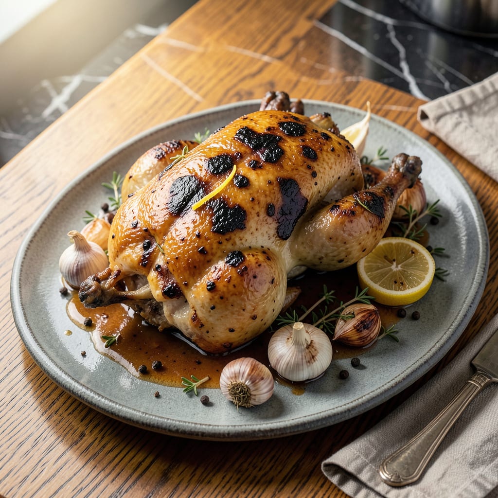 Complete Chicken Has Black Spots After Cooking: When It’s Safe and When to Toss It overview image