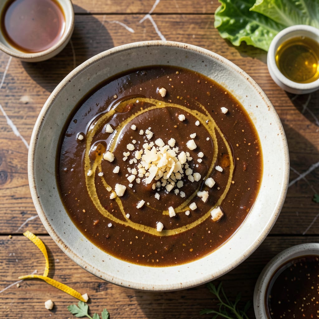chicken lettuce wrap sauce recipe example with annotations