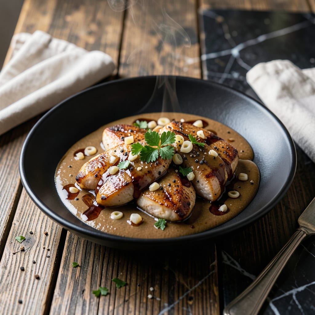 Complete chicken liver sauce recipe overview image