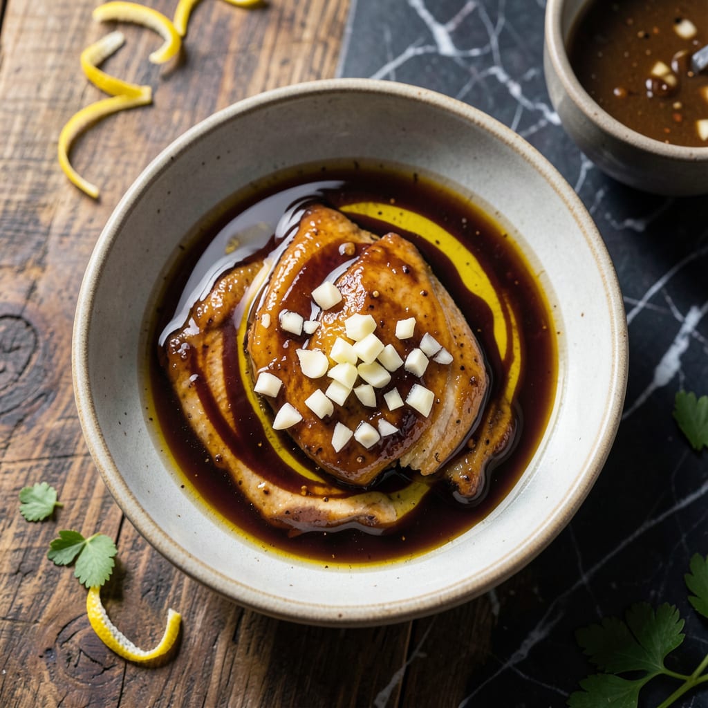 Visual representation of chicken marinade sauce recipe