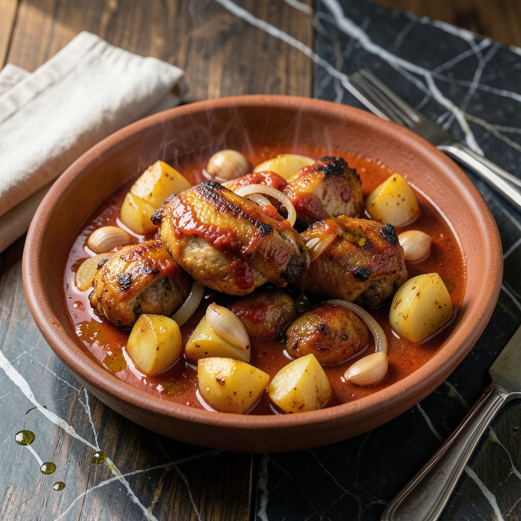 Comprehensive chicken mechado recipe filipino with soy sauce visual reference