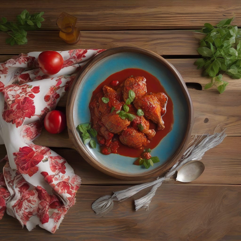 Chicken Mop Sauce Recipe: Smoky Southern Style Barbecue Sauce example with annotations