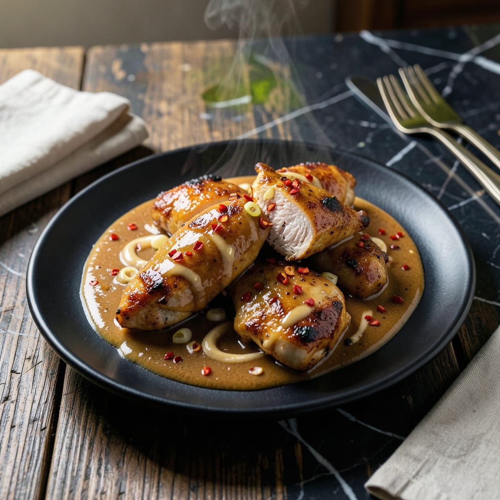 chicken mozambique sauce recipe detailed visual guide