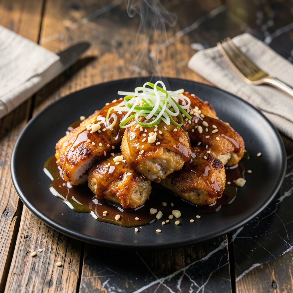 Comprehensive chicken nanban sauce recipe visual reference