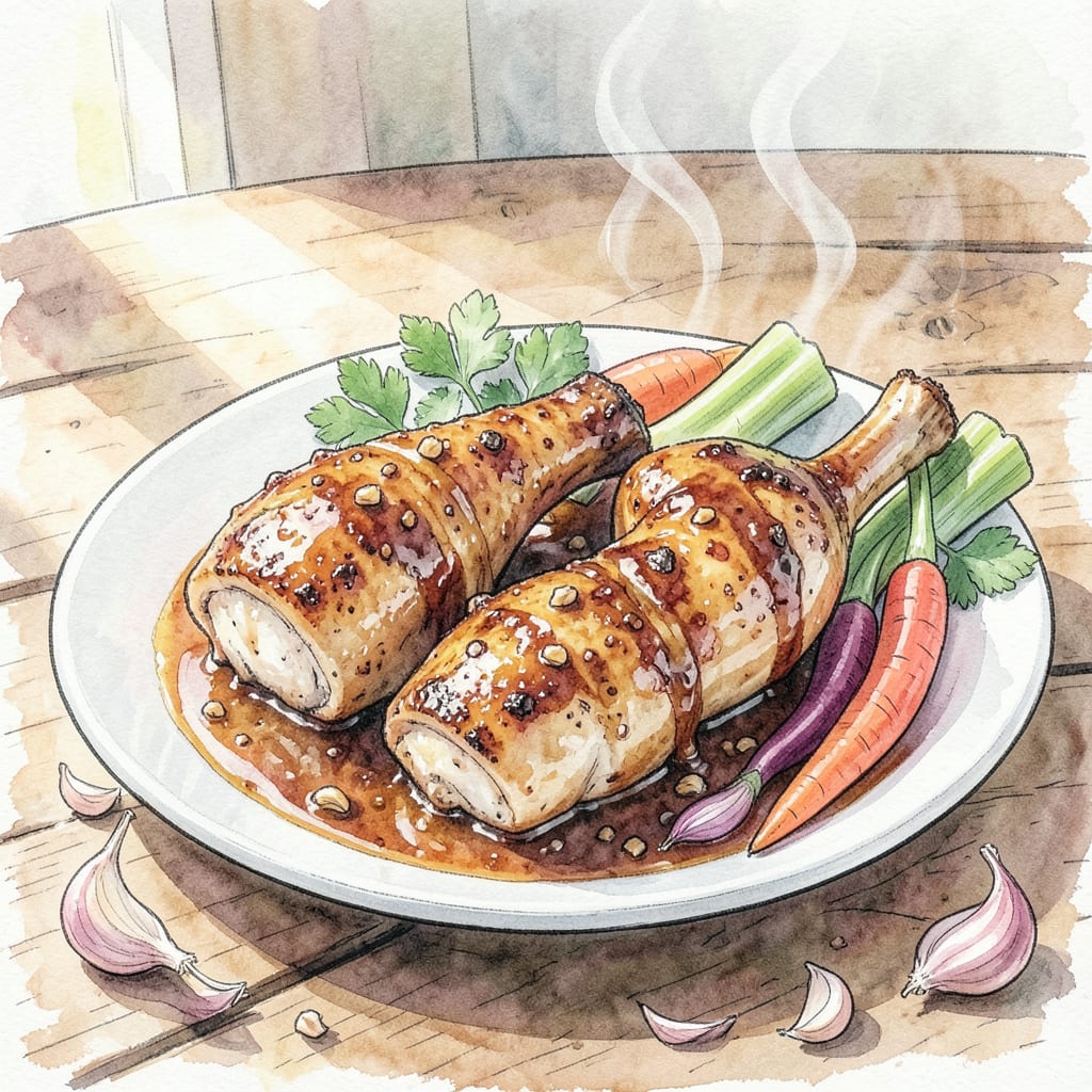 Visual representation of Chicken Neck Recipe: Tender Braised Comfort Food