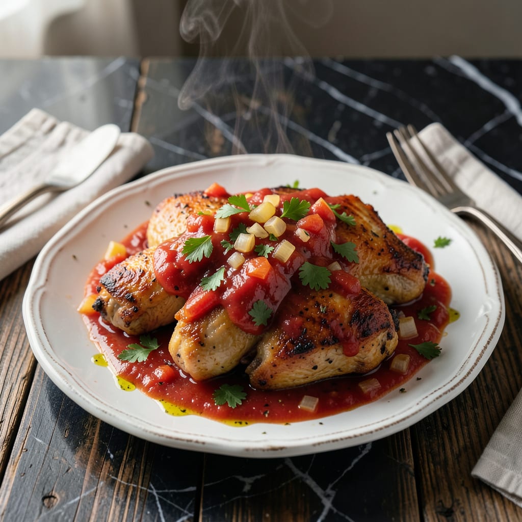 Comprehensive chicken now grandma sauce recipe visual reference