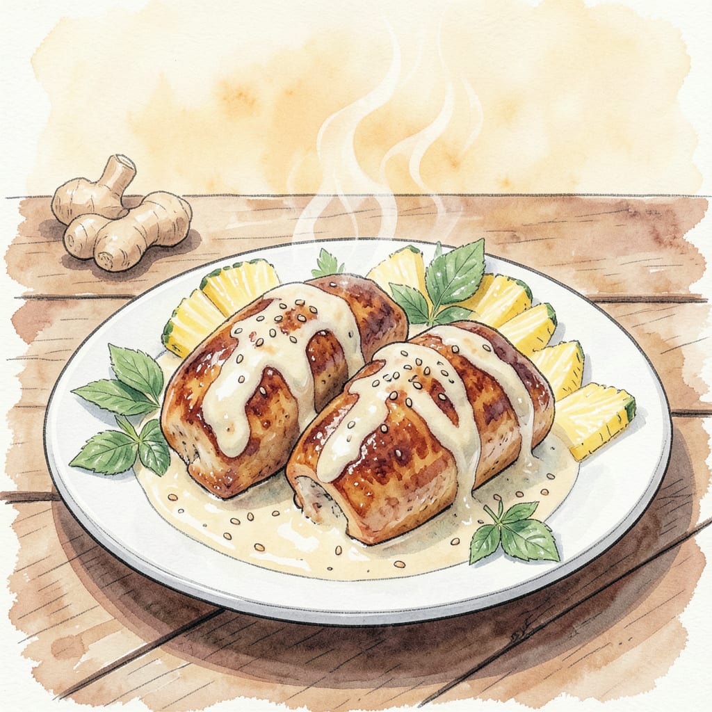 Chicken on the Beach Recipe: Grilled Perfection with Tropical Twist detailed visual guide