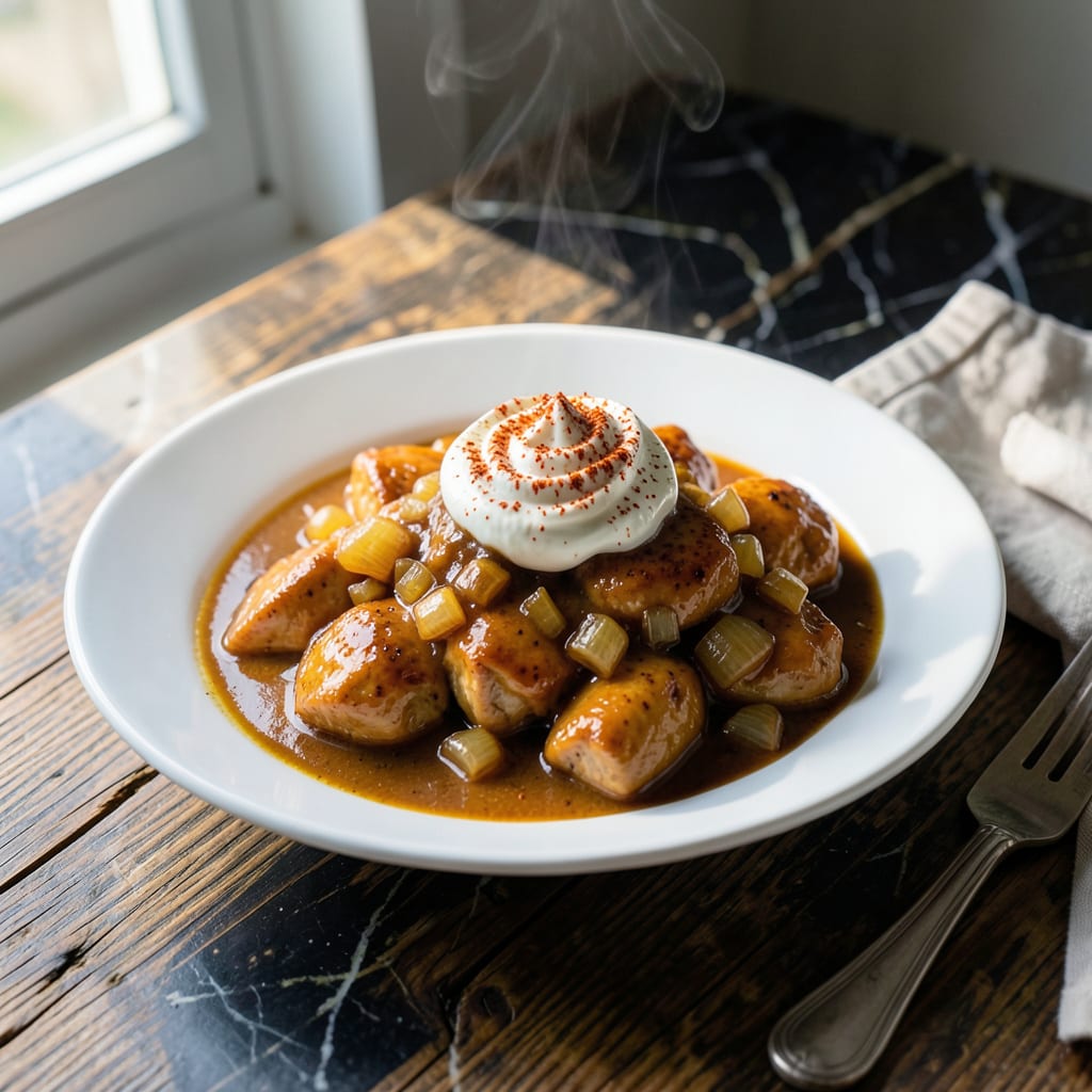 chicken paprikash sauce recipe detailed visual guide