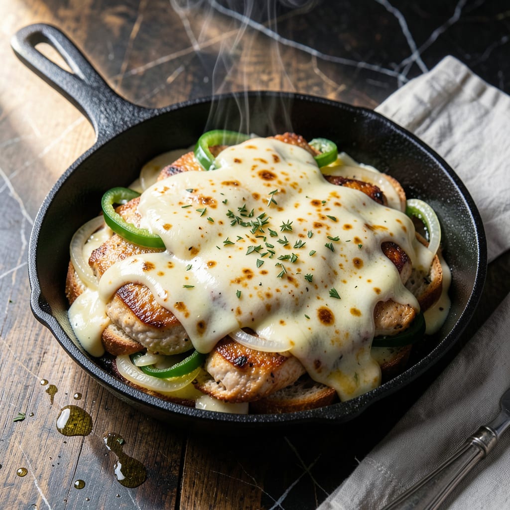 Comprehensive chicken philly sauce recipe visual reference