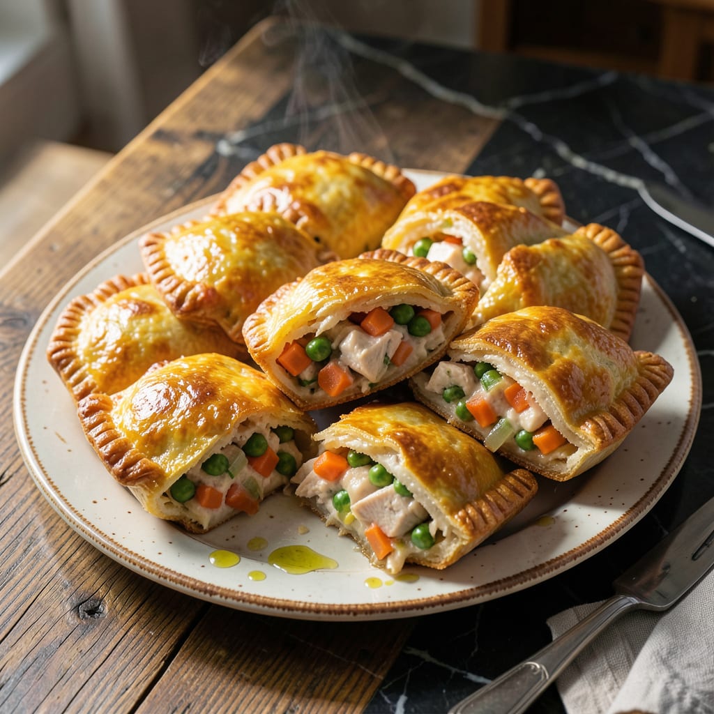 chicken pot hand pies recipe detailed visual guide