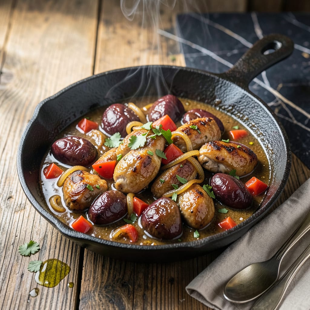 Complete chicken pota kaleji recipe overview image