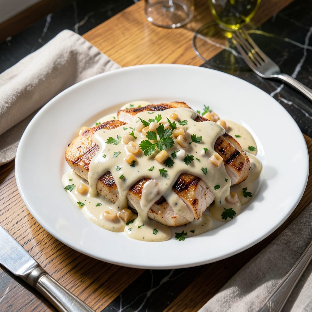 chicken primavera sauce recipe detailed visual guide