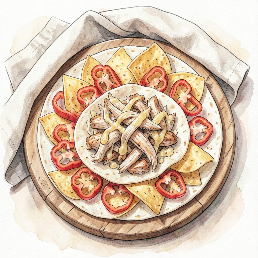 Comprehensive chicken pupusa recipe visual reference