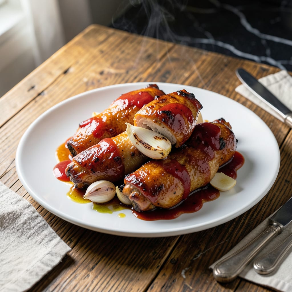 Comprehensive chicken recipe ketchup soy sauce visual reference