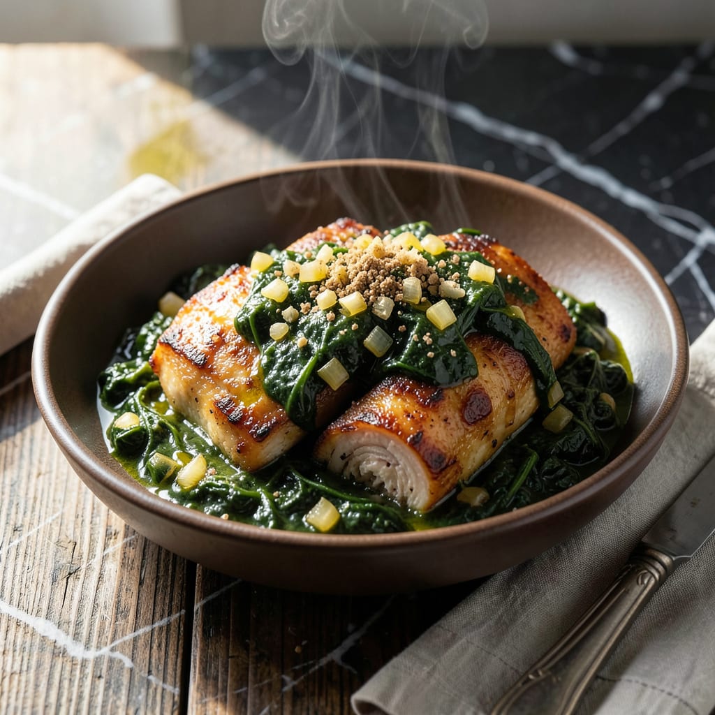 chicken saag slow cooker recipe detailed visual guide