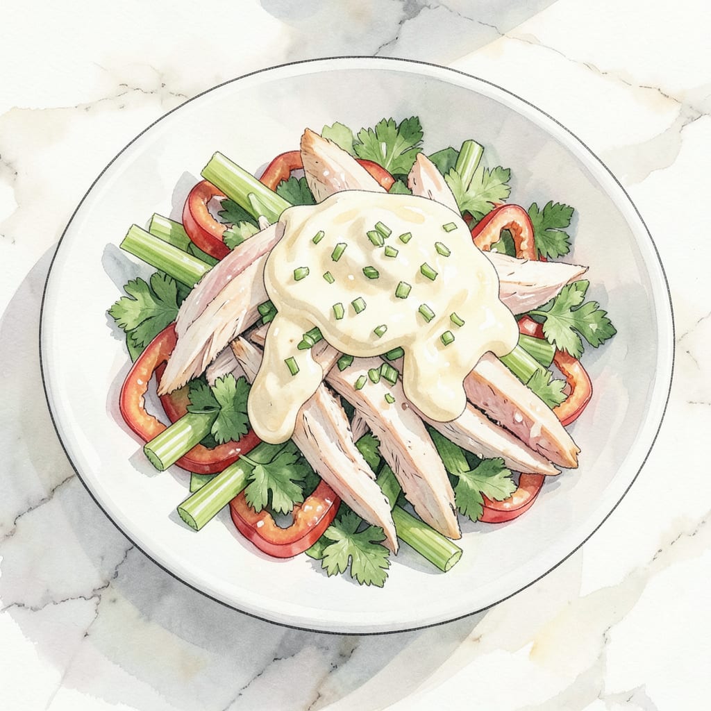 Chicken Salad Recipe with Cream Cheese and Mayo: Creamy Delight in Minutes detailed visual guide