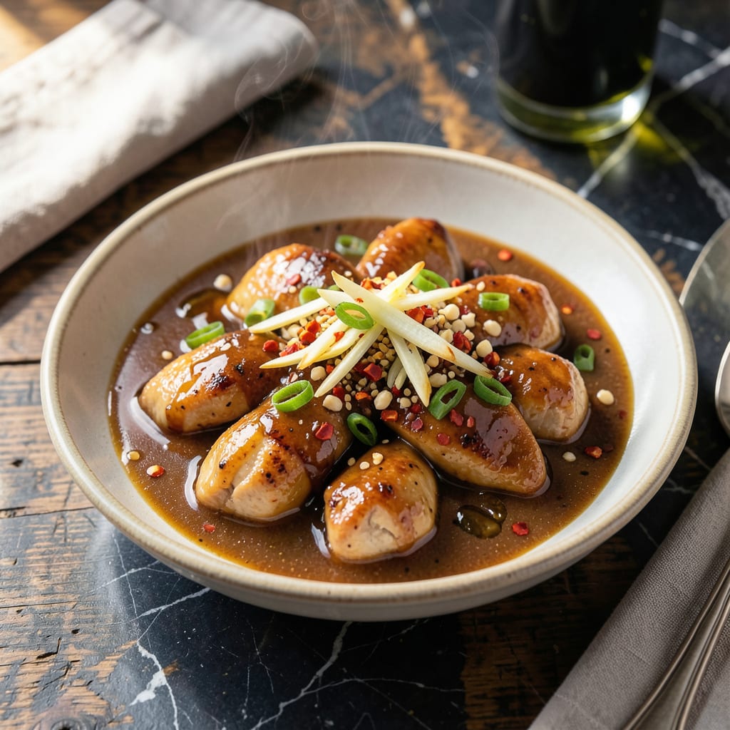 chicken stir fry sauce recipe with ginger detailed visual guide