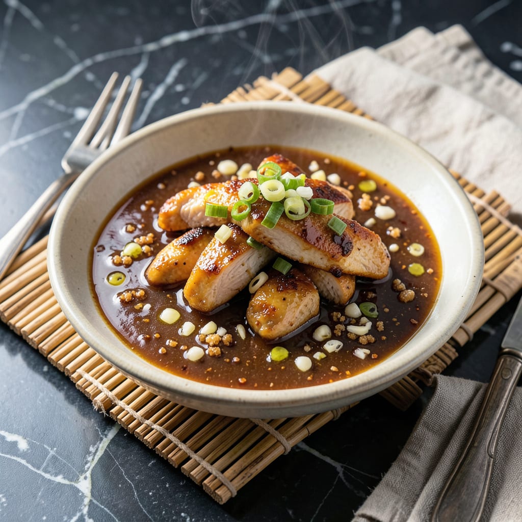 Complete chicken stir fry sauce recipe with oyster sauce overview image