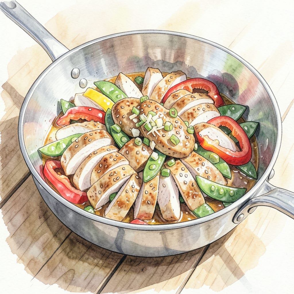 Chicken Stir Fry Wok Recipe: Quick & Crispy Asian-Style Delight