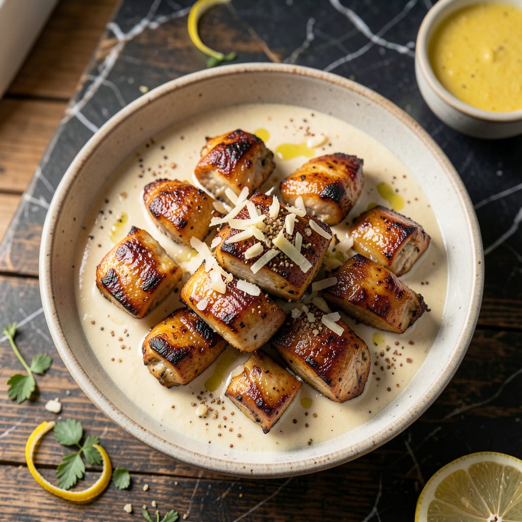 Visual representation of chicken tandoori sauce recipe