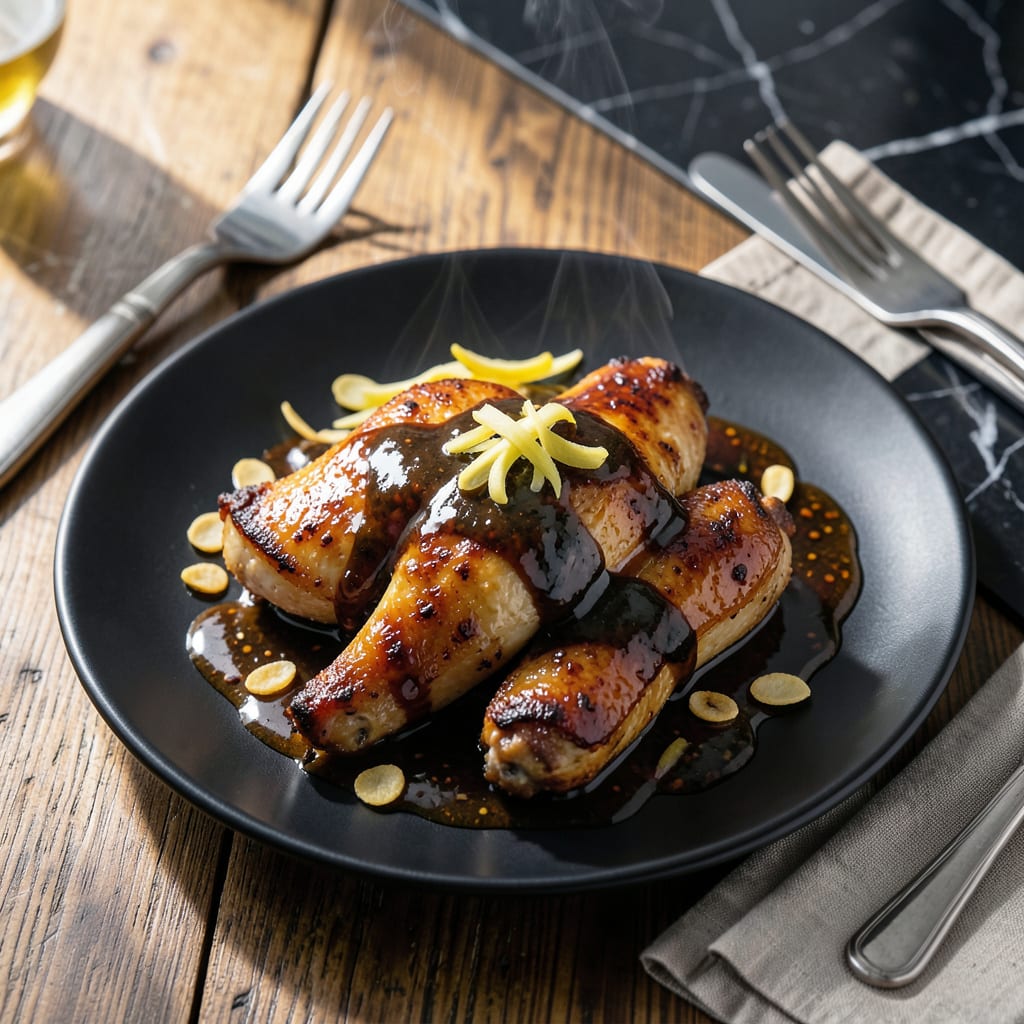 chicken thigh oyster sauce recipe detailed visual guide