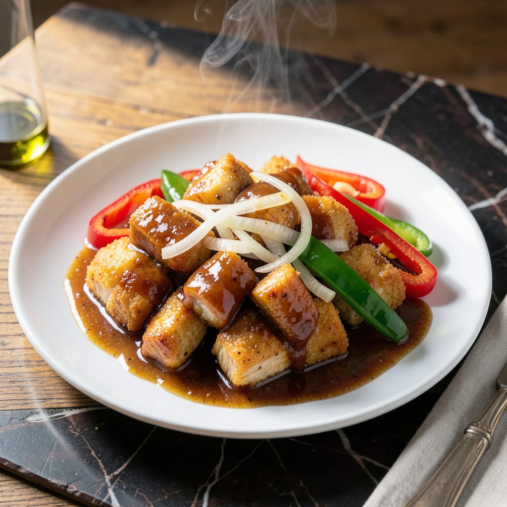 Visual representation of chicken tonight sweet and sour sauce recipe