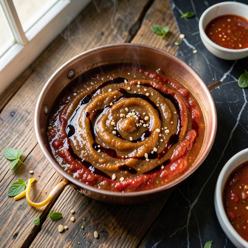Complete chicken wing pizza sauce recipe overview image