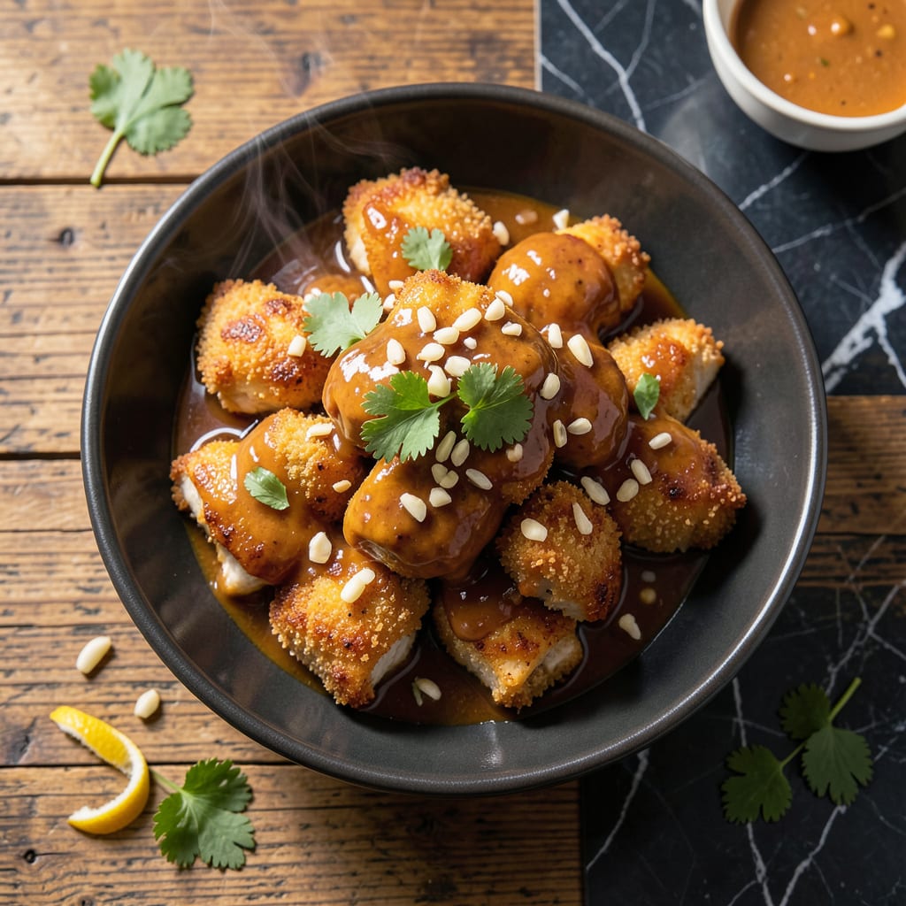 chicken with lobster sauce recipe detailed visual guide