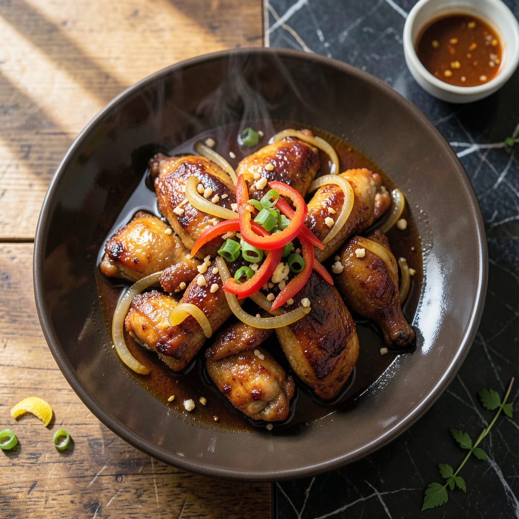 Comprehensive chicken with oyster sauce recipe filipino style visual reference