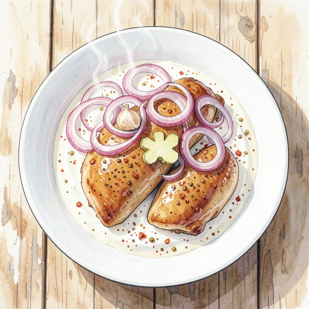 Chicken with Yogurt Sauce Recipe: Creamy Indian-Inspired Delight