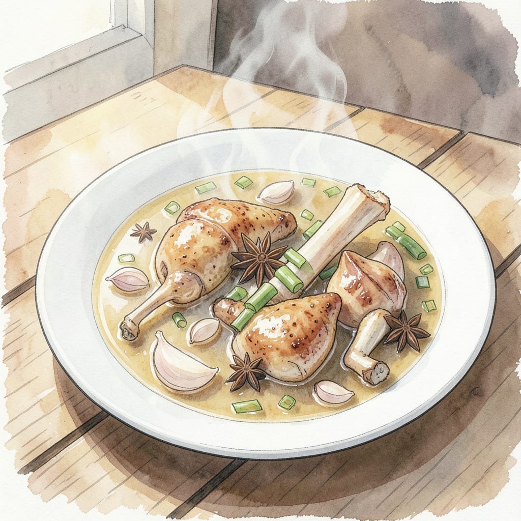 Complete Chinese Chicken Broth Recipe: Rich & Clear Flavor in 2 Hours overview image