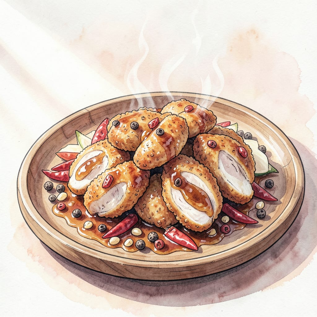 Chinese Chicken Heart Recipe: Szechuan Spice Perfection