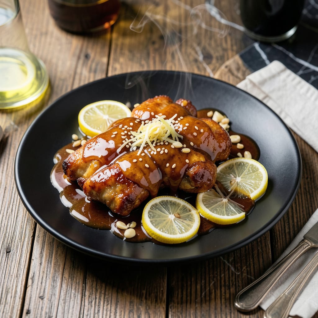 chinese honey lemon chicken sauce recipe detailed visual guide